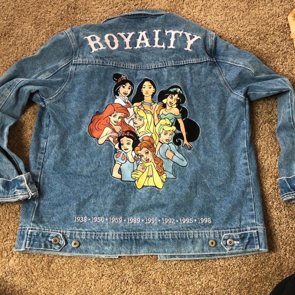 Authentic Disney princess Jean jacket